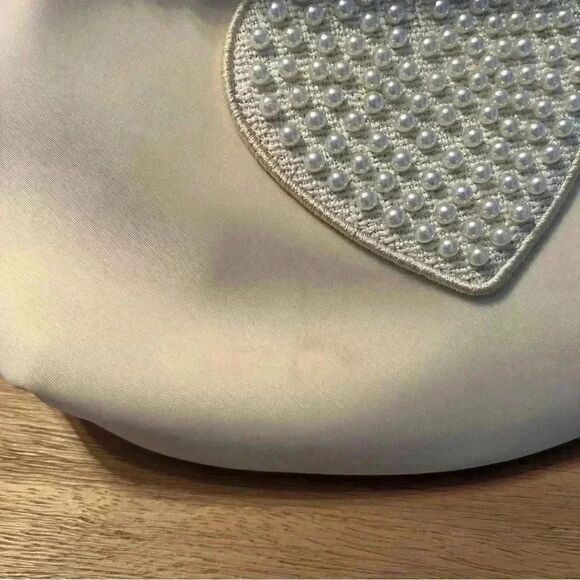 Stoney Clover Lane Jumbo Fanny Sherpa Sand with Heart Patch - Picture 5 of 7